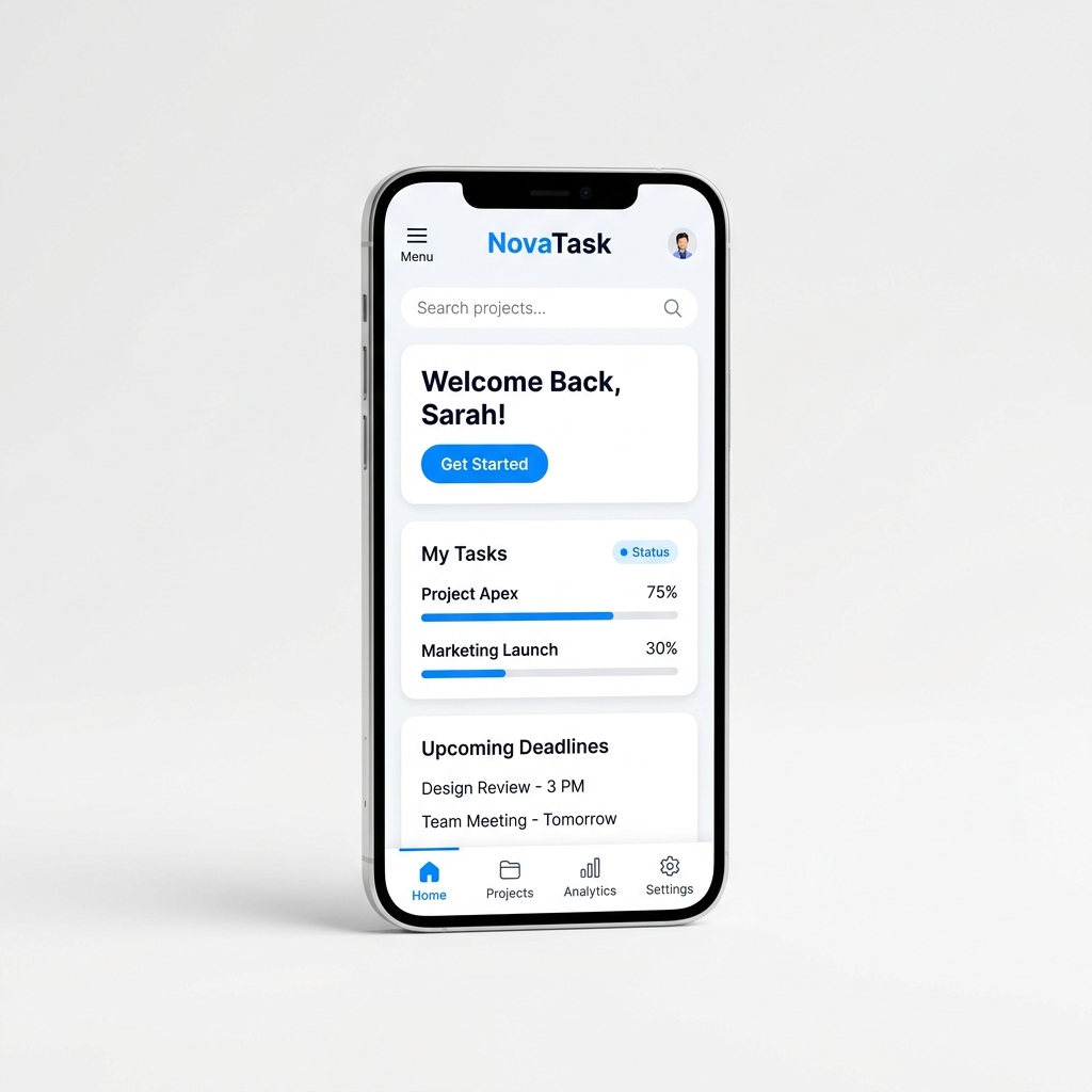 Mobile App Interface